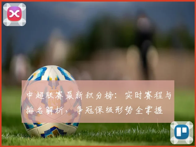 中超联赛最新积分榜:实时赛程与排名解析,争冠保级形势全掌握